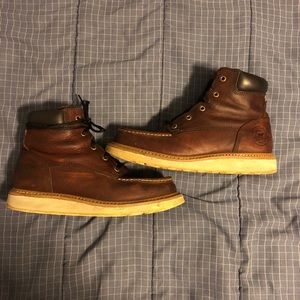 Men’s red wing Irish settler moc toe work boots